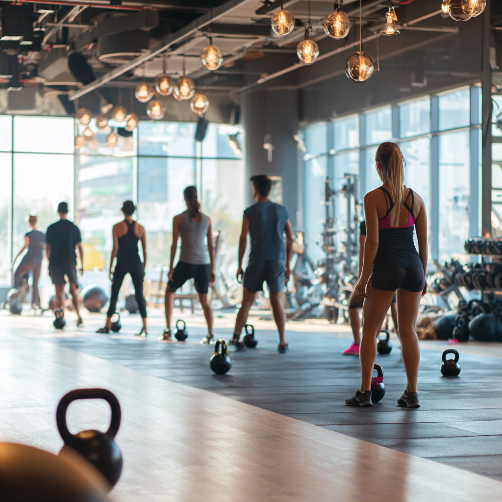 Zamonaviy fitness studiya